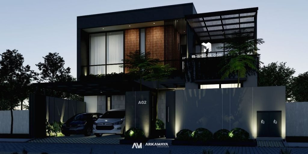 JASA ARSITEK JOGJA - Jasa Desain Bangun Renovasi Rumah - Arkamaya Arsitek Kontraktor Yogyakarta - Rumah Bertingkat - Ibu Sari BANTUL