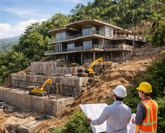Benarkah Semua Lahan Miring Pasti Sulit Dibangun?