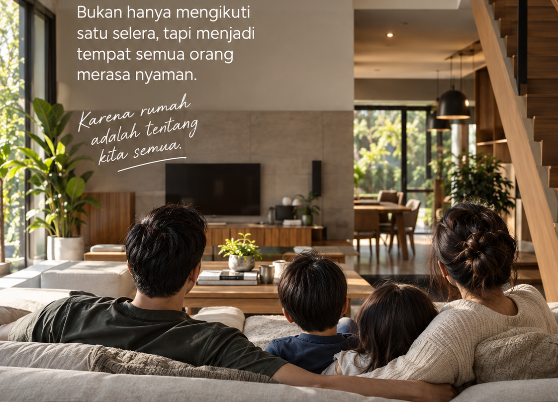 Ketika Selera Suami dan Istri Berbeda, Rumah Harus Mengikuti Siapa?